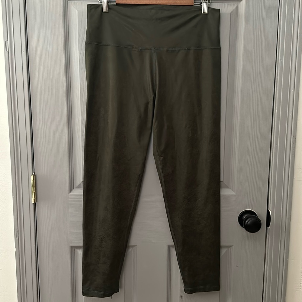Aerie offline Faux Leather Leggings